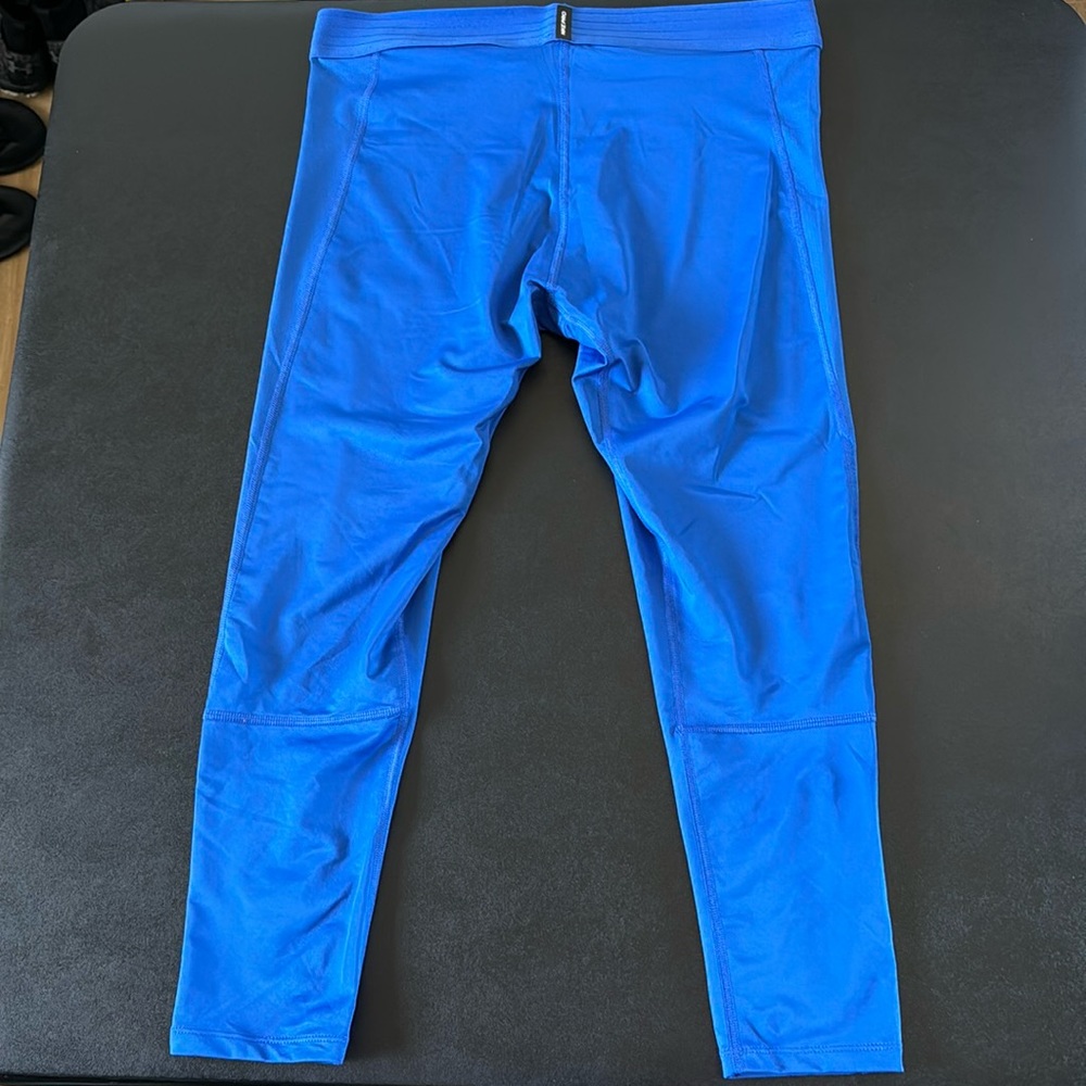 Blue XL Nike Pro Dri Fit Compression Pants - Picture 2 of 2